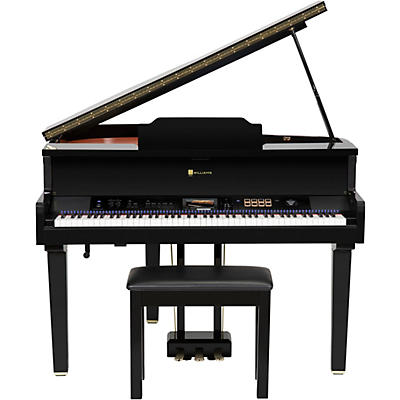 Williams Symphony Concert Digital Grand With Touchscreen and Bench