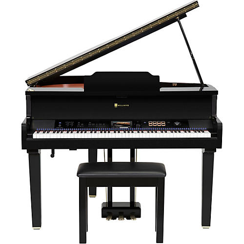 Williams Symphony Concert Digital Grand With Touchscreen and Bench Condition 1 - Mint Ebony 88 Key
