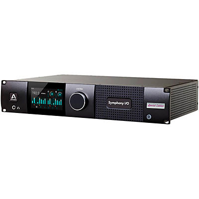 Apogee Symphony I/O MK II Audio Interface With Pro Tools HDX (Dante Upgradable) - 16 Analog I/O (4-DB25 Connectors, SPDIF)