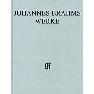 G. Henle Verlag Symphony No 3 in F Maj Op 90 Henle Complete Edition Hardcover by Brahms Edited by Robert Pascall