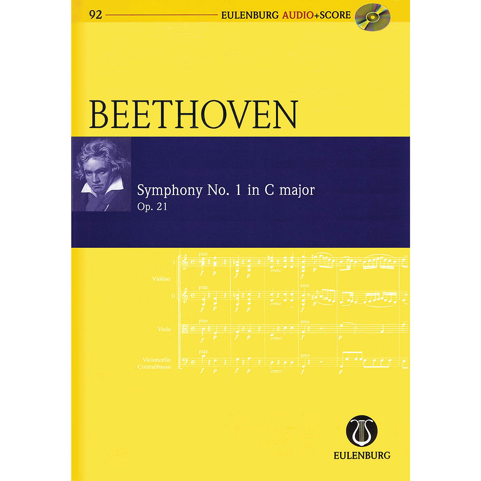 Schott Symphony No. 1 in C Major, Op. 21 Study Score Series Softcover
