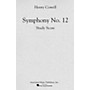 Associated Symphony No. 12 (Full Score) Study Score Series Composed by Henry Cowell