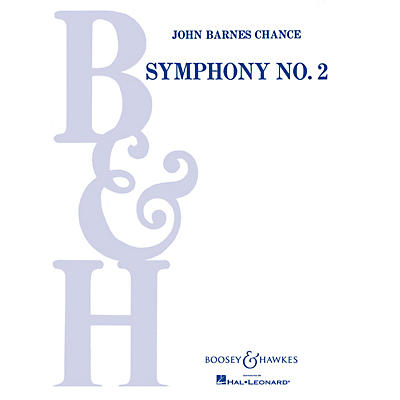 Boosey and Hawkes Symphony No. 2 (Full Score) Concert Band Composed by John Barnes Chance