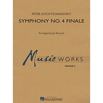 Hal Leonard Symphony No. 4 - Finale Concert Band Level 3 Arranged by Jay Bocook