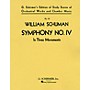 G. Schirmer Symphony No. 4 (in Three Movements) (Study Score No. 54) Study Score Series Composed by William Schuman