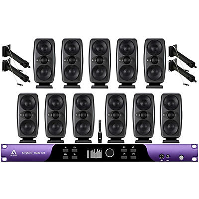 Apogee Symphony Studio 2x12 Interface and IK Multimedia iLoud MTM Immersive Bundle
