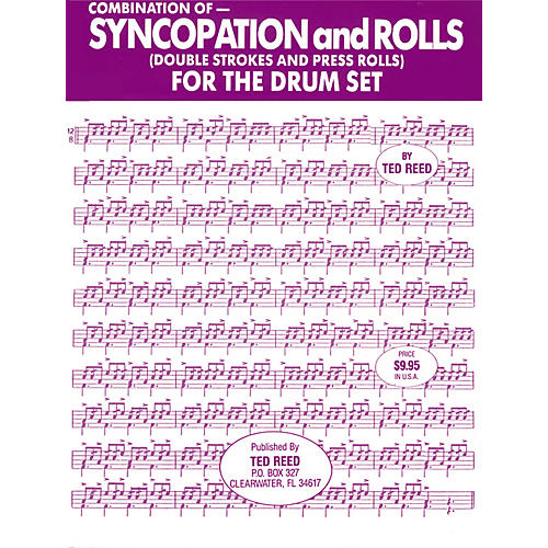 Syncopation and Rolls for the Drum Set Book