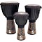 Synergy Black Mamba Djembe with Bag and Djembe Hat Level 1 12 in.