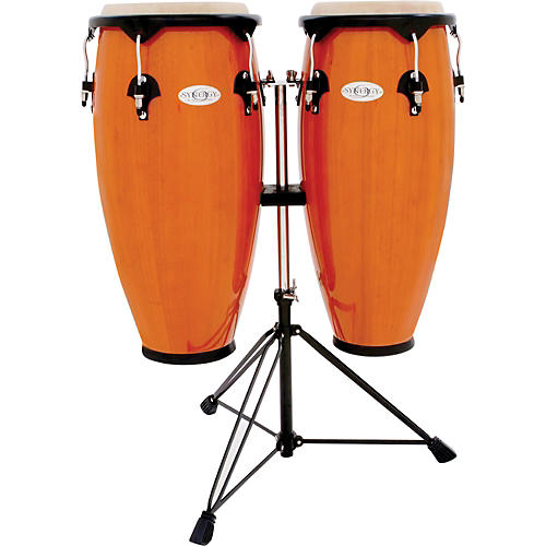 Toca Synergy Conga Set with Stand Condition 1 - Mint Amber
