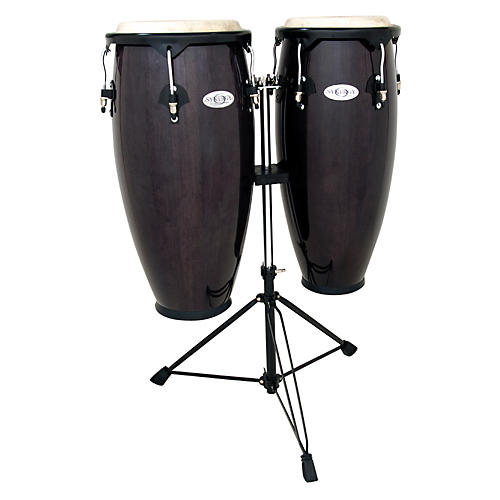 Synergy Conga Set with Stand Condition 1 - Mint Transparent Black