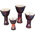 Toca Synergy Freestyle Rope Tuned Djembe 12 in. Purple10 in. Purple