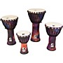 Toca Synergy Freestyle Rope Tuned Djembe 9 In Purple