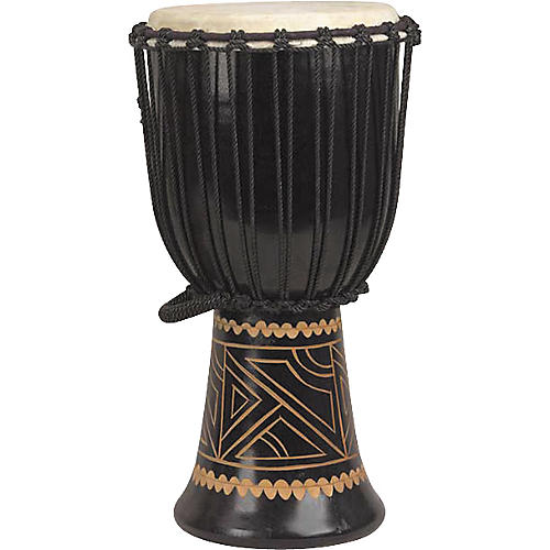Synergy Hand-Carved Rope Djembe