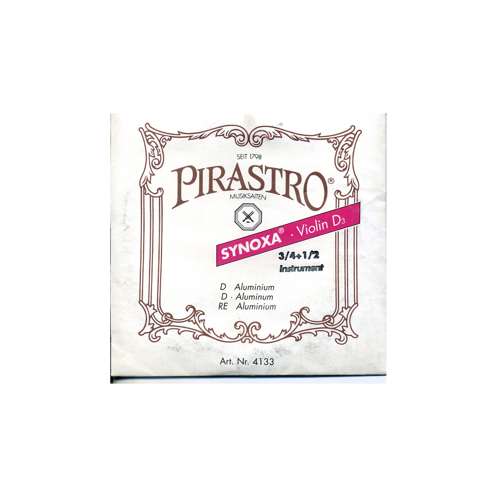 Pirastro Synoxa Violin Strings Musician's Friend