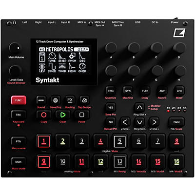 Elektron Syntakt 12-Voice Drum Computer and Synthesizer