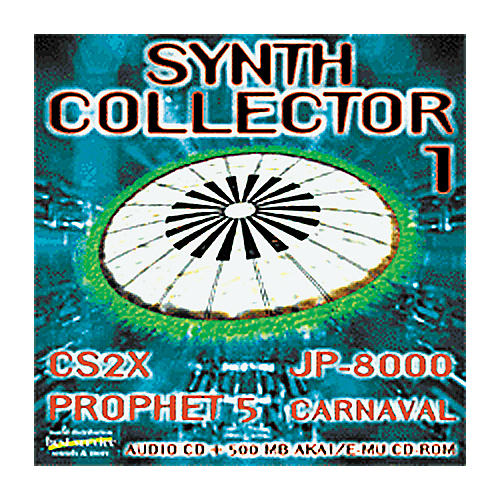 Synth Collector 1 Audio CD and Akai/E-MU Sample CD-ROM