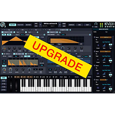 KV331 Audio SynthMaster 3 Upgrade from SM Player