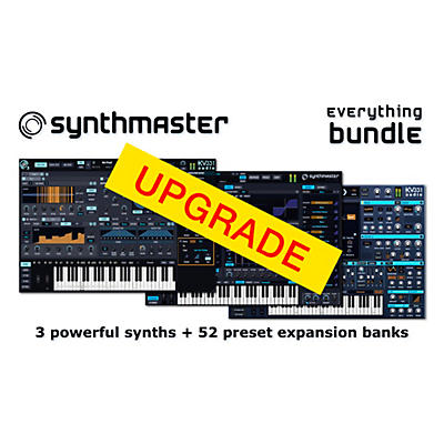 KV331 Audio SynthMaster Everything Bundle Upgrade from SM 3