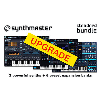 KV331 Audio SynthMaster Standard Bundle Upgrade from SM Player