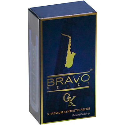 Bravo Reeds Synthetic Alto Saxophone Reed 5 Pack