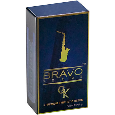 Bravo Reeds Synthetic Alto Saxophone Reed 5 Pack