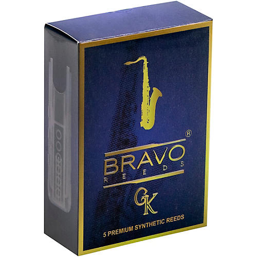 Bravo Reeds Synthetic Tenor Saxophone Reed 5 Pack 2.5