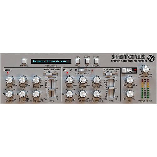 D16 Group Syntorus Double Path Analog Chorus (VST/AU) Software Download