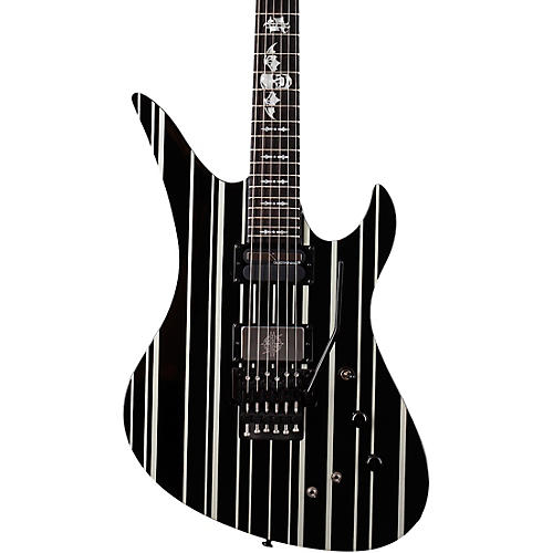 Schecter Guitar Research Synyster Gates Custom-S Electric Guitar Condition 1 - Mint Black Pinstripes