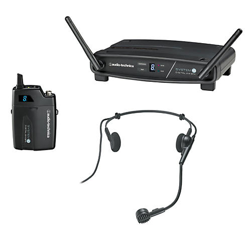 Audio-Technica System 10 ATW-1101/H 2.4GHz Digital Wireless Headset System Condition 1 - Mint