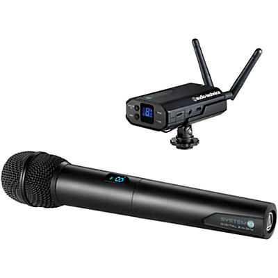 Audio-Technica System 10 Camera-Mount Wireless Microphone System (ATW-1702)