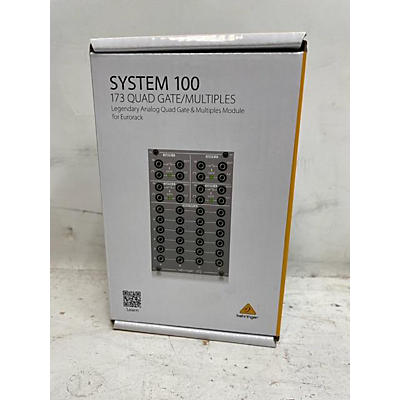 Behringer System 100 173 Quad Gate/Multiples Synthesizer