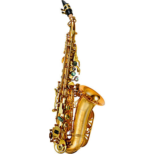 P. Mauriat System-76S Curved Soprano Saxophone Condition 2 - Blemished Gold Lacquer 197881285111