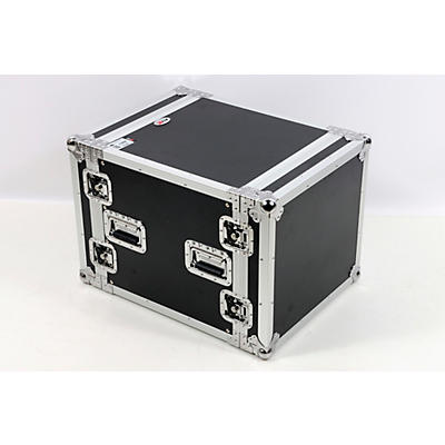 ProX T-10RSS 10U 10-Space Amp Rack Mount ATA Flight Case 19" Depth with Casters