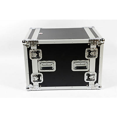 ProX T-10RSS 10U 10-Space Amp Rack Mount ATA Flight Case 19" Depth with Casters