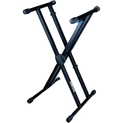 Quik-Lok T-550 Heavy-Duty Double-Braced Keyboard Stand