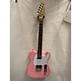 Used Xaviere T STYLE Solid Body Electric Guitar Pink