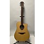 Used Lag Guitars T170DCE Acoustic Electric Guitar Natural