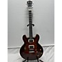 Used Eastman T186MX-GB Hollow Body Electric Guitar Flame Burst