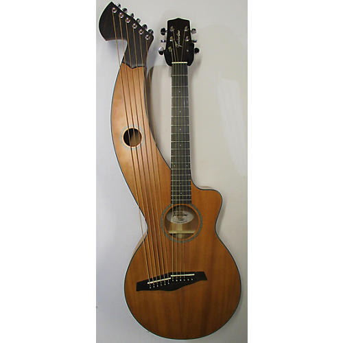 Timberline Guitars T20HGP-C Harp Guitars Natural