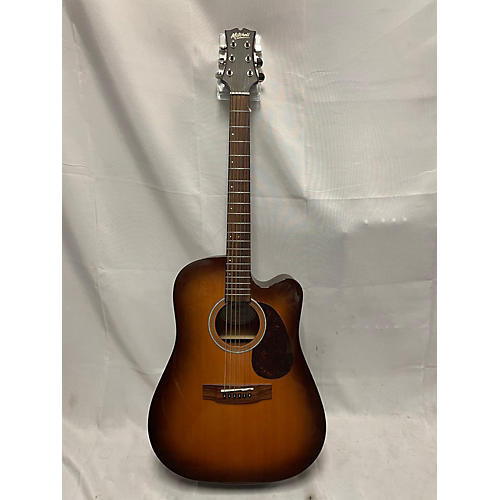 Mitchell T311CE-BST Acoustic Electric Guitar Tobacco Burst