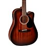 Mitchell T331-TCE 12-String Mahogany Dreadnought Acoustic-Electric Guitar - Edge Burst