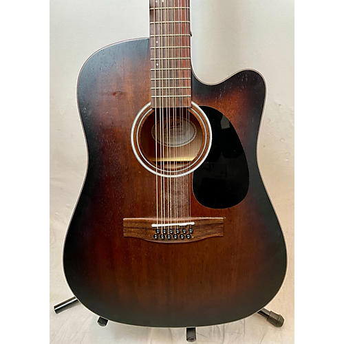 Mitchell T331tc-bst 12 String Acoustic Electric Guitar 2 Tone Sunburst