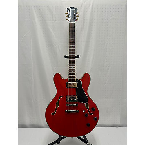 Eastman T386RD Hollow Body Electric Guitar Cherry