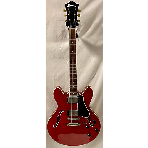 Eastman T386RD Hollow Body Electric Guitar Red