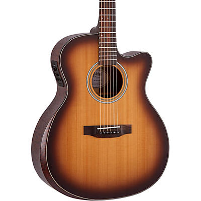 Mitchell T413CE-BST Terra Series Auditorium Solid Torrefied Spruce Top Acoustic-Electric Guitar