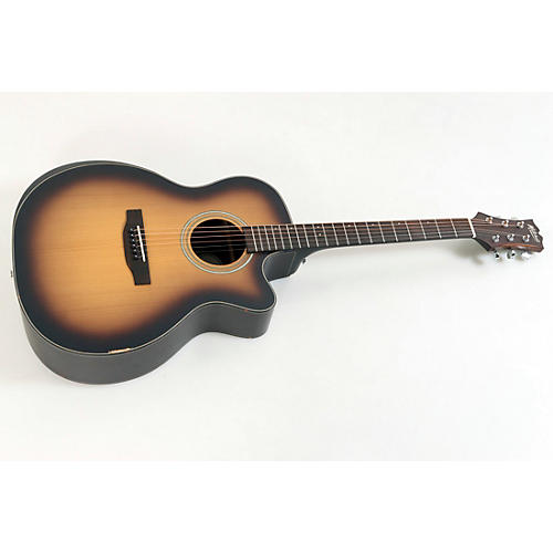 Mitchell T413CE-BST Terra Series Auditorium Solid Torrefied Spruce Top Acoustic-Electric Guitar Condition 3 - Scratch and Dent Edge Burst 197881069988