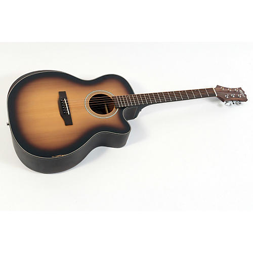 Mitchell T413CE-BST Terra Series Auditorium Solid Torrefied Spruce Top Acoustic-Electric Guitar Condition 3 - Scratch and Dent Edge Burst 197881257910