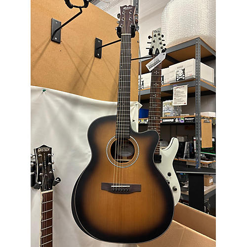 Mitchell T413CEBST Acoustic Electric Guitar 2 Tone Sunburst