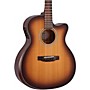 Mitchell T413CEBST Terra Series Auditorium Solid Torrefied Spruce Top Acoustic-Electric Guitar Edge Burst
