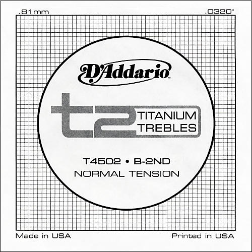 T4502 T2 Titanium Normal Single String